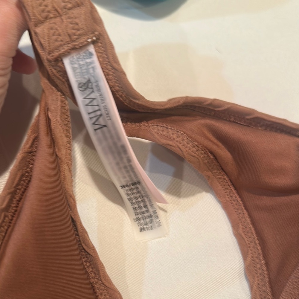 Victoria’s Secret Brown Textured Bikini Top - Picture 3 of 3